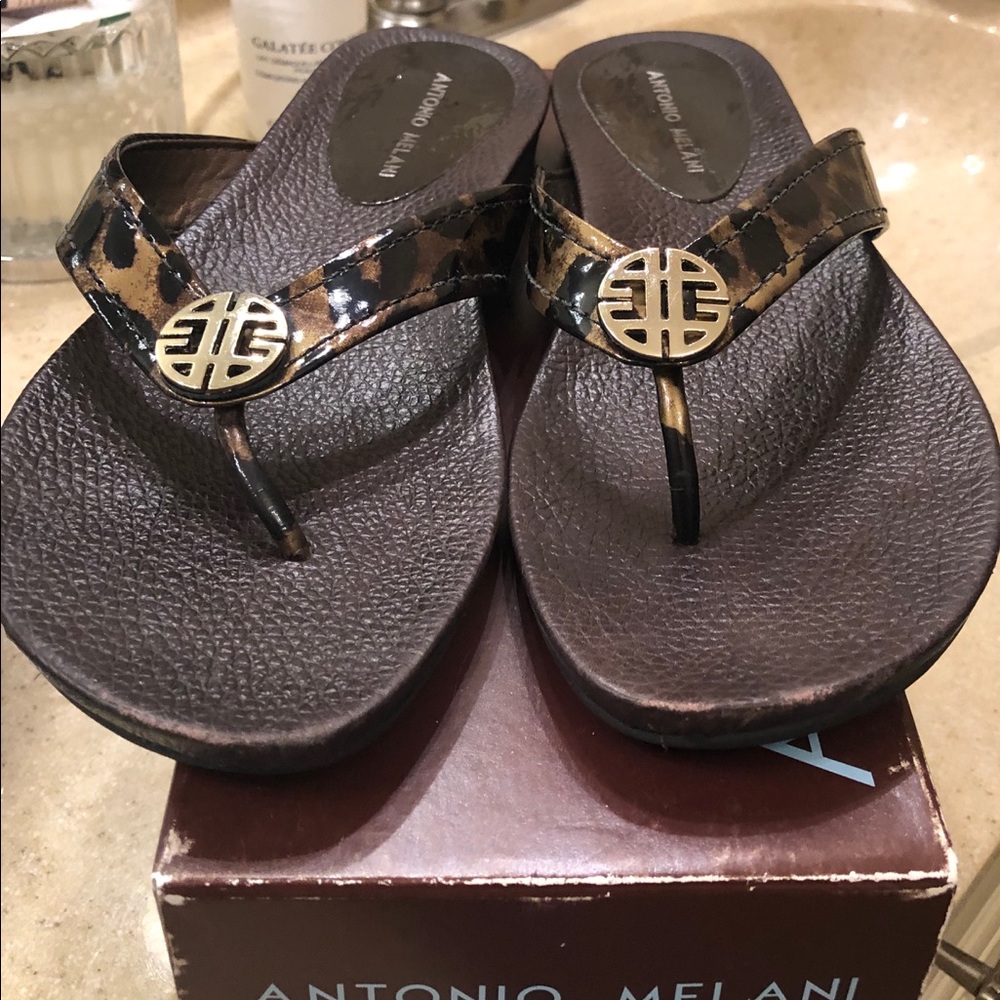 Pair Antonio Melanie Sandals sz 81/2. Never worn